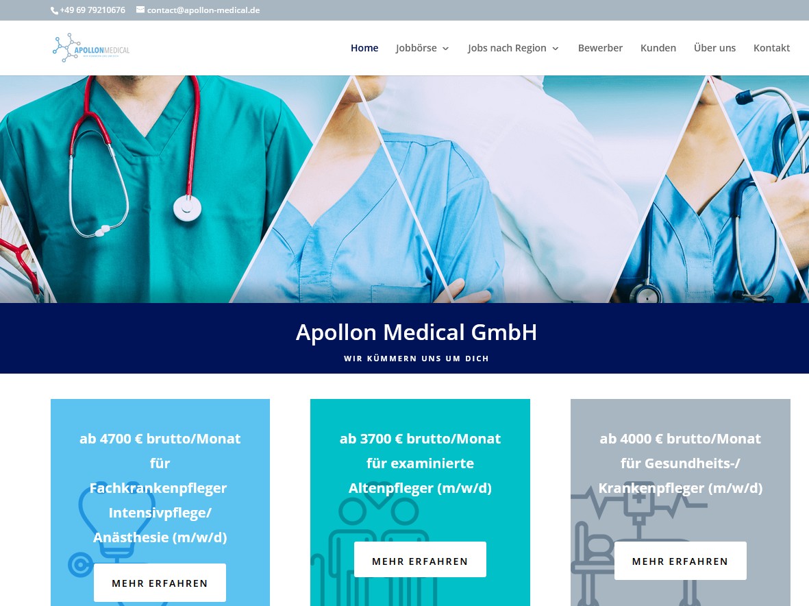 apollon-medical.de - Wordpress