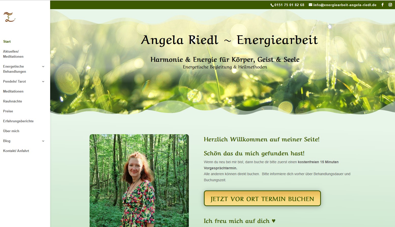 Energiearbeit Angela Riedl